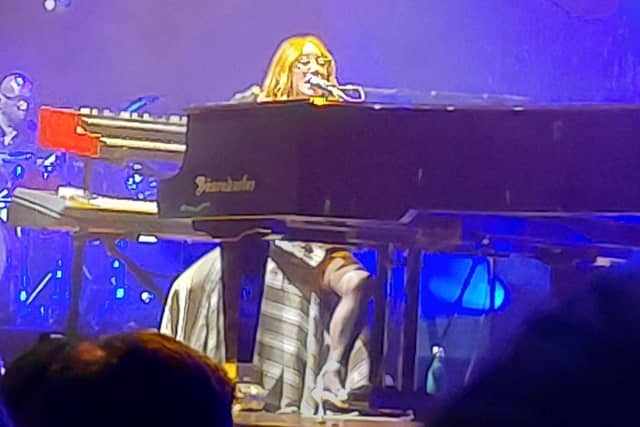 Tori Amos performing at Sheffield City Hall. Picture: Alison Bellamy