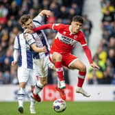 Middlesbrough's Ryan Giles andt West Bromwich Albion's Jayson Molumby battle for the ball (Picture: Ian Hodgson/PA Wire)