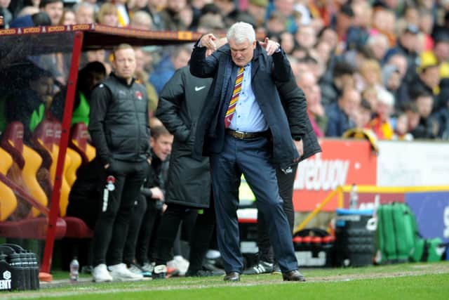 MISSION ACCOMPLISHED: Bradford City manager Mark Hughes