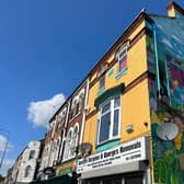 A building in Spring Bank with a mural. Picture is my own, available for all LDRS partners to use.