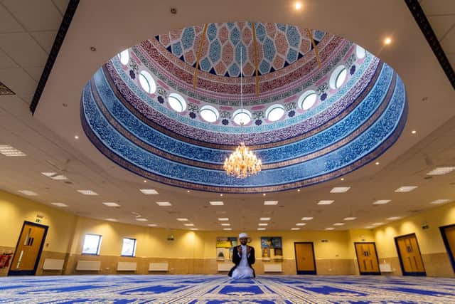 Imam Qari Asim at the Makkah Mosque in Leeds. PIC: James Hardisty.