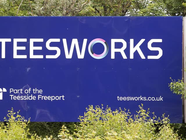 Two people were injured in an 'industrial incident' at the Teesworks site in June.