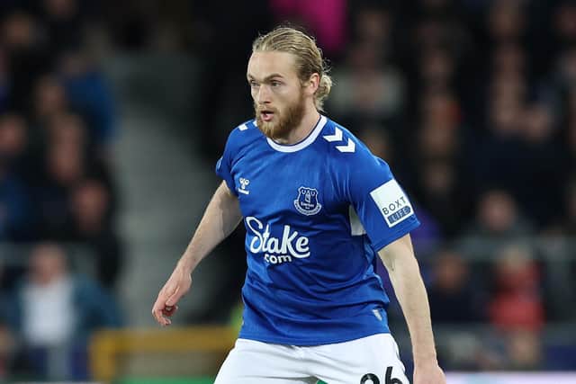 Tom Davies has left Everton for Sheffield United (Picture: Alex Livesey/Getty Images)