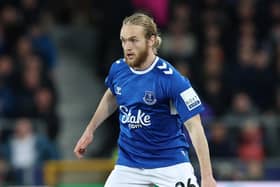 Tom Davies has left Everton for Sheffield United (Picture: Alex Livesey/Getty Images)