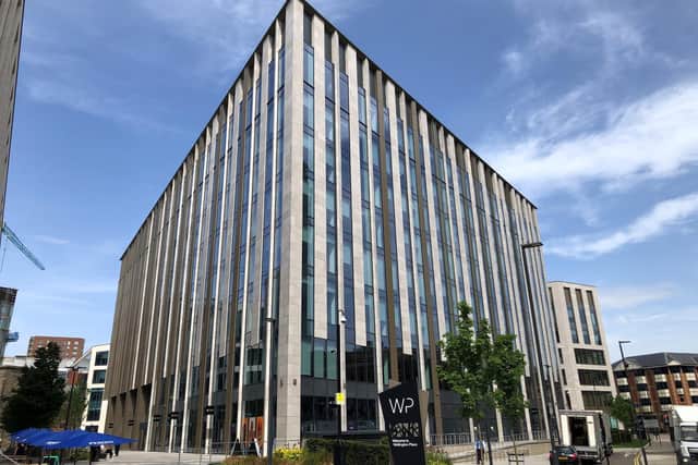 The two largest city centre lettings in this quarter were both concluded at 4 Wellington Place (pictured).