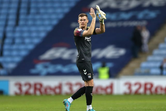 The Coventry City goalkeeper made five saves as his side drew 1-1 with Luton Town.