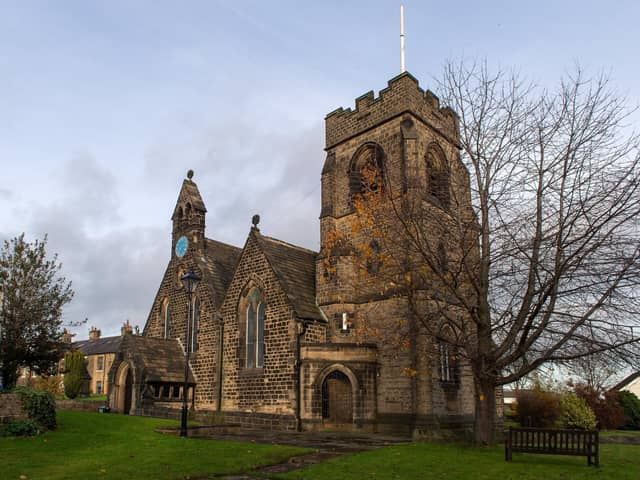 Baildon, Village of the Week.
The Parish Church of St John.
Picture Bruce Rollinson
17 November 2023.