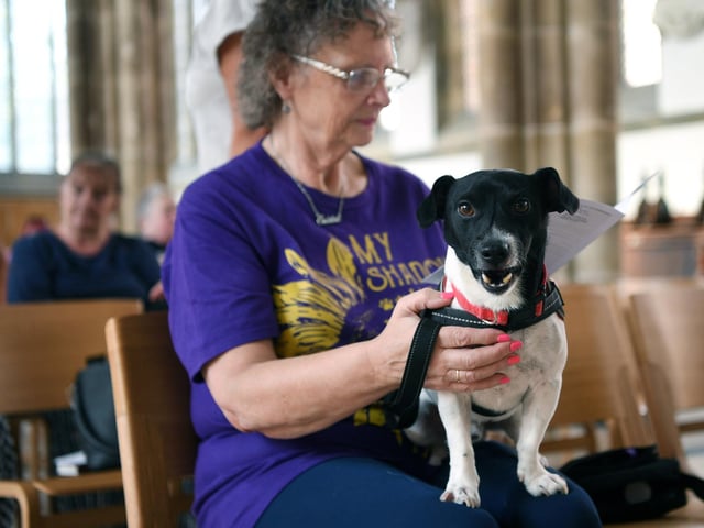 Animal thanksgiving and blessing service, celebrating the 202nd anniversary of the RSPCA at Hull Minster.
