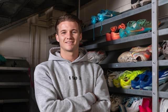Latest Bradford City signing Tommy Leigh. Picture courtesy of BCAFC.