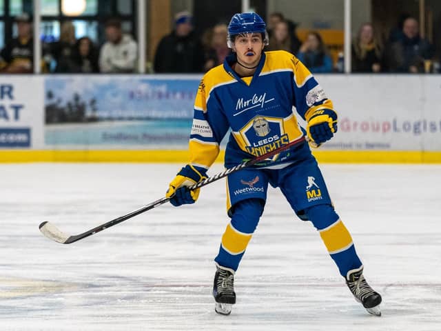 CALL UP: Leeds Knights' Bailey Perre is proud to have got his first call-up to the main Great BRitain squad in time for the Under-20 World Championships in Dumfries. 
Picture: Oliver Portamento.