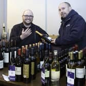 Hundreds of bottles of wine are being sold in the auction