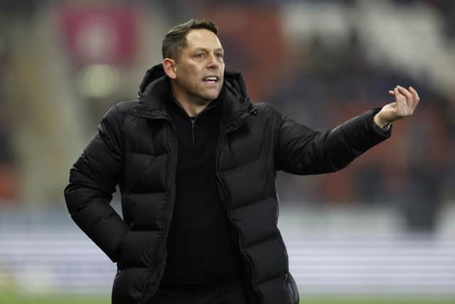 Leam Richardson is still waiting for his first win as Rotherham boss. (Photo: Nigel French/PA)