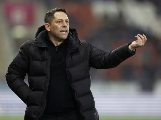 Leam Richardson is still waiting for his first win as Rotherham boss. (Photo: Nigel French/PA)