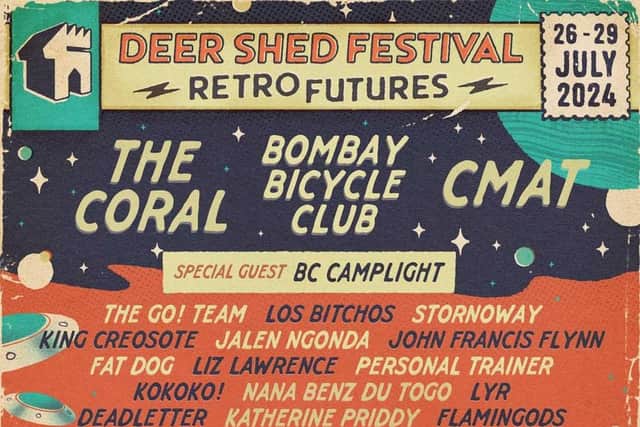 This year's Deer Shed line-up.