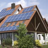 A house fitted with solar panels. PIC: PA Photo/Thinkstockphotos