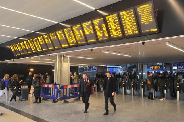 Leeds is one of just 35 stations that Northern serve which has ticket barriers - and many fare evaders are caught here