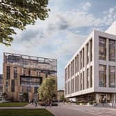An artist's impression of the National Health Innovation Campus. Credit: University of Huddersfield. Available for use across all LDRS partners