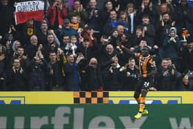 Oumar Niasse counts Hull City among his former clubs. Image: PAUL ELLIS/AFP via Getty Images