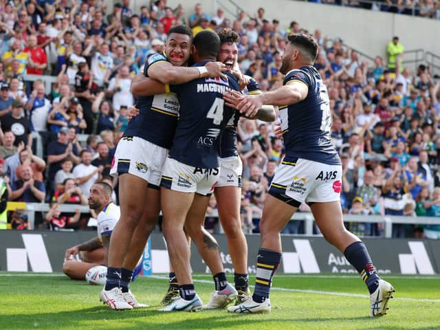 Leeds Rhinos are the club to catch at the top of the IMG rankings. (Photo: John Clifton/SWpix.com)