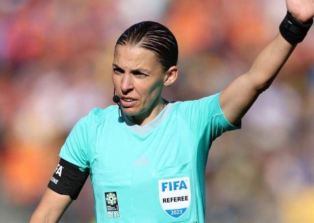 FIRST: Stephanie Frappart will referee England at Wembley on Friday