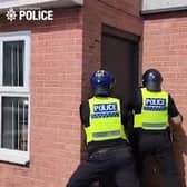 On May 2, officers from Doncaster East Neighbourhood Policing Team raided a unit in Kirk Sandall.