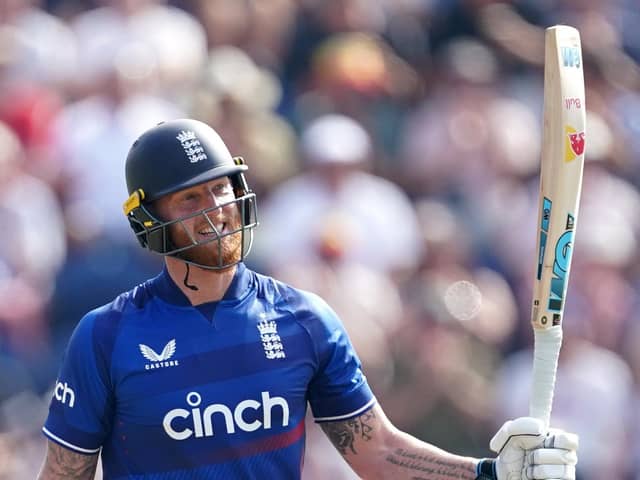 NOT GOING OUT: England's Ben Stokes Picture: Joe Giddens/PA