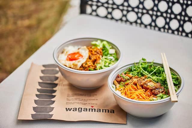 Wagamama's new sustainable bowls