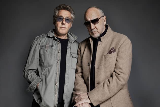 Roger Daltrey and Pete Tonwshend of The Who.