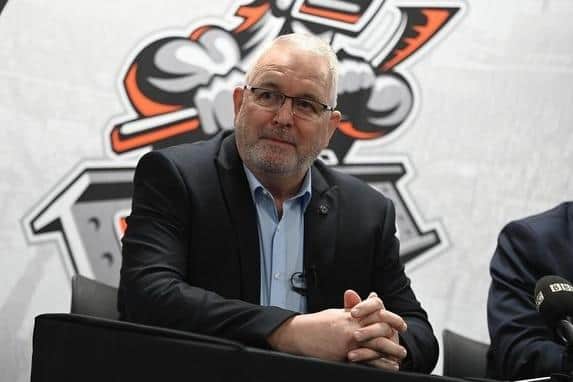 AMBITIONS: Sheffield Steeldogs' owner, Tony Smith. Picture: Dean Woolley/Steelers Media.