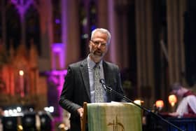 Andrew Edwards presented his last BBC Radio Leeds show on Sunday, November 5, 2023. Pictured at the The Yorkshire Evening Post Carol Service 2022, photograph taken by Jonathan Gawthorpe.