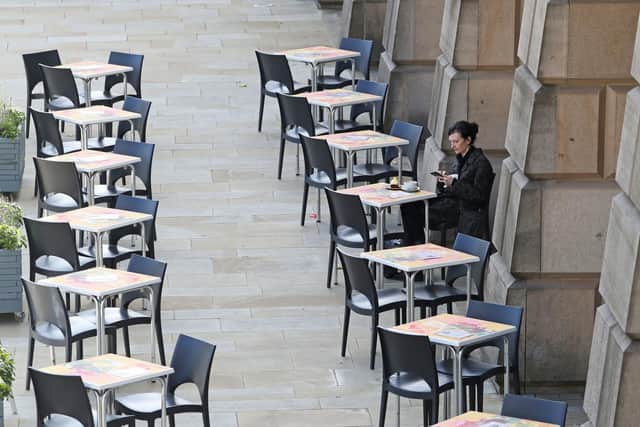 Soaring energy costs are pushing cafes, restaurants and shops across the nation to the brink, the Federation of Small Businesses (FSB) has warned. Picture: Andrew Milligan/PA Wire