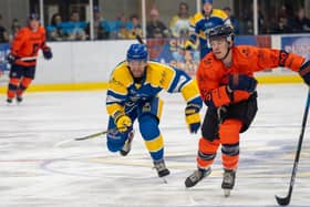 HEADING OUT: Grant Cooper has sealed a dream move to the Elite League with Belfast Giants after taking NIHL National by storm with Leeds Knights. Picture courtesy of Oliver Portamento