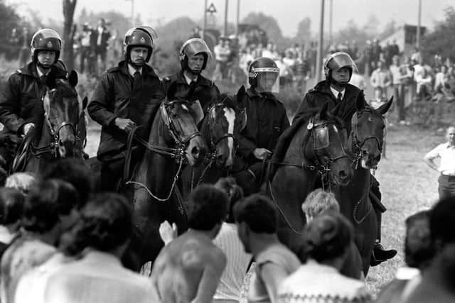 MINERS STRIKE May 31st 1984
Police and pickets at Orgreave
