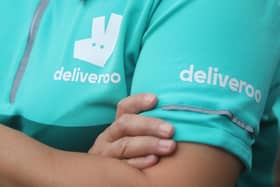 Deliveroo has reported a surge in sales and customer orders for the first half of 2025 as it said people were getting takeaways more frequently.  (Photo by Niall Carson/PA Wire)