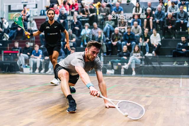 ON FORM: Pontefract's Patrick Rooney beat Doncaster's Simon Herbert in their Yorkshire Premier Squash League clash. Picture courtesy of PSA World Tour.