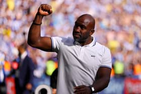 Darren Moore, who led Sheffield Wednesday to promotion, is the early joint favourite for the Huddersfield Town job (Picture: Richard Heathcote/Getty Images)