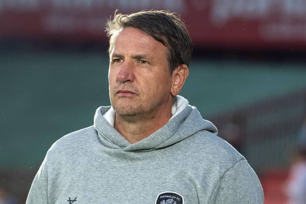 TOUGH TIMES: Barnsley head coach Daniel Stendel. Picture: Tony Johnson.