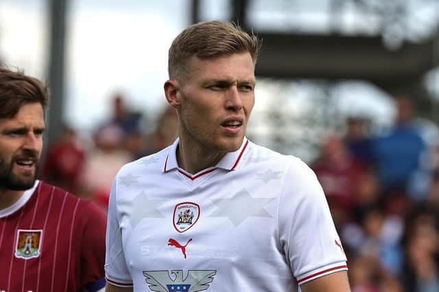 OFF THE MARK: Barnsley's Sam Cosgrove Picture: Pete Norton/Getty Images