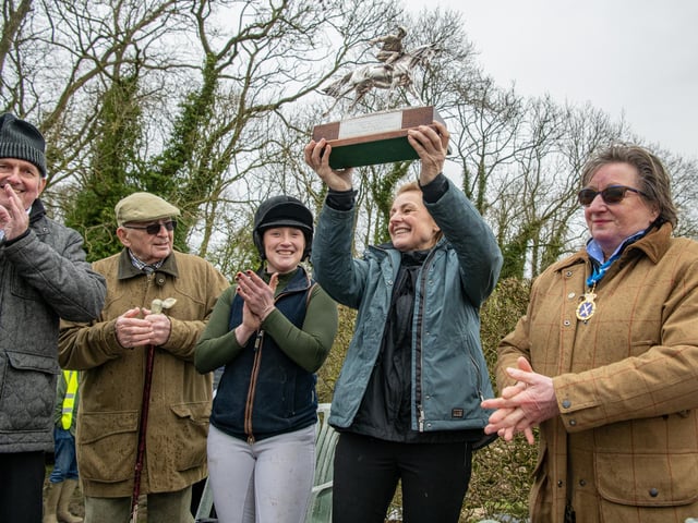 Yesterday, amid warnings of extremely boggy conditions following a record wet winter, entrants navigated water-filled, rutted areas.Julie Campbell aboard Merlin winner of the 505th Kiplingcotes Derby run on the Yorkshire Wolds near Market Weighton, the oldest horse race the world, photographed by Tony Johnson for The Yorkshire Post. 21th March 2024