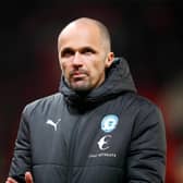 STOKE ON TRENT, ENGLAND - NOVEMBER 20: Matthew Etherington of Peterborough United looks on during the Sky Bet Championship match between Stoke City and Peterborough United at Bet365 Stadium on November 20, 2021 in Stoke on Trent, England. (Photo by Malcolm Couzens/Getty Images)