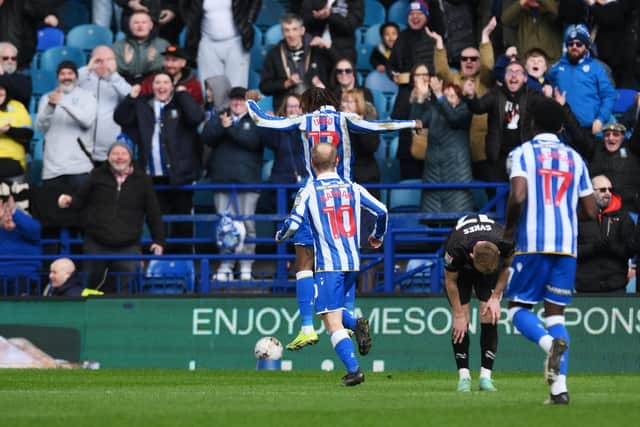 Ike Ugbo notched twice for Sheffield Wednesday against Bristol City. Image: Ben Roberts Photo/Getty Images