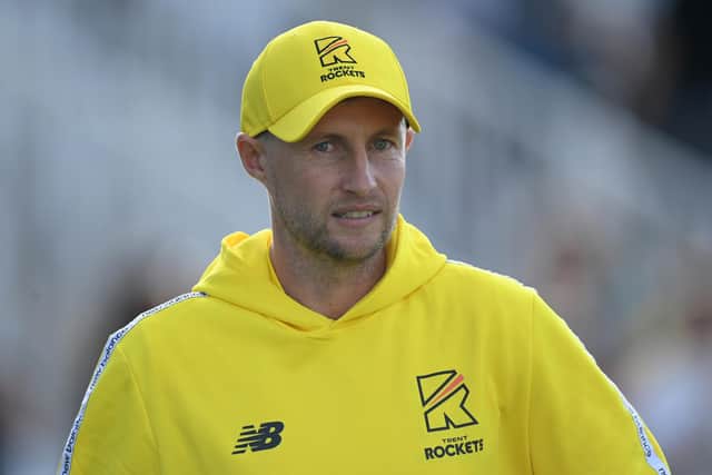 Joe Root of Trent Rockets (Picture: Gareth Copley/Getty Images)