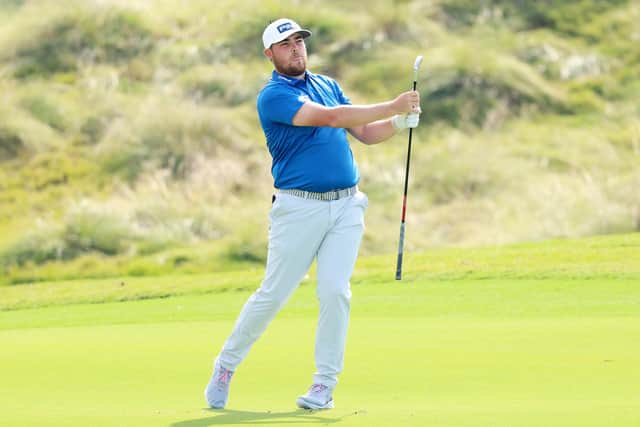 Dan Bradbury of England had a win at the start of the season as he looks to book a place at the DP World Tour Championship (Picture: Warren Little/Getty Images)