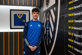 NEW DEAL: Archie Gray has extended his stay at Leeds United