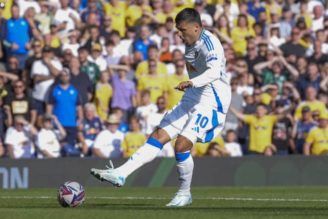 GOAL: Leeds United's Joel Piroe finds the net against Hull City