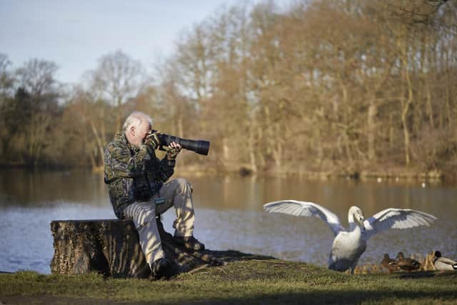 Being outdoors in nature taking photographs has changed Paul Dunn's life. Picture: Nick Singleton