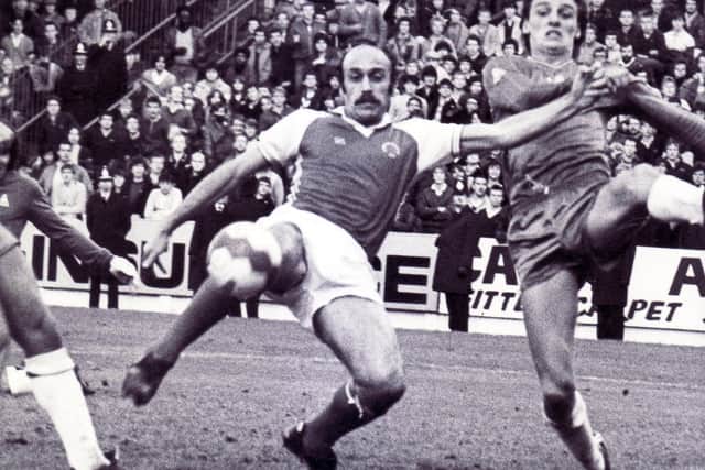 Hat-trick hero Rod Fern.