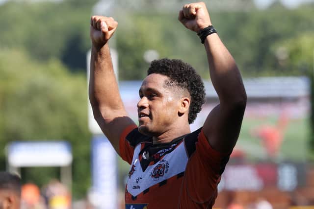 Derrell Olpherts has swapped Castleford for Leeds. (Picture: John Clifton/SWpix.com)