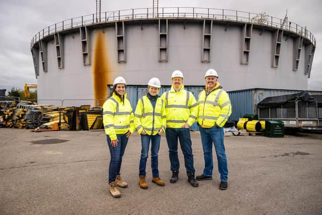 Getech, the geoenergy and green hydrogen company, has announced the completion of the first step in developing the Inverness green hydrogen hub through the successful deconstruction of Inverness’ former gas holder.