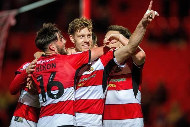 SIMPLE APPROACH: Joe Ironside has scored 19 goals for Doncaster Rovers this season
